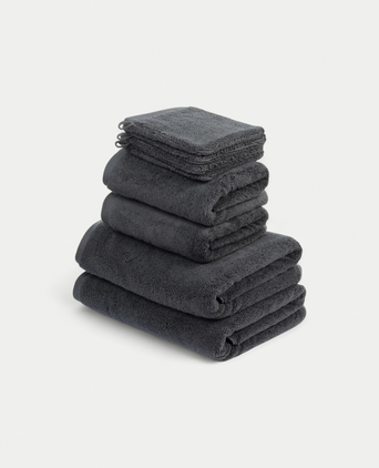 Handtuchset Deluxe (8-tlg.) | Anthrazit