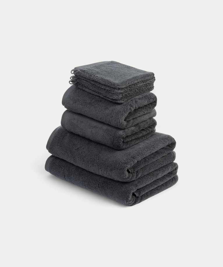Handtuchset Deluxe (8-tlg.) | Anthrazit
