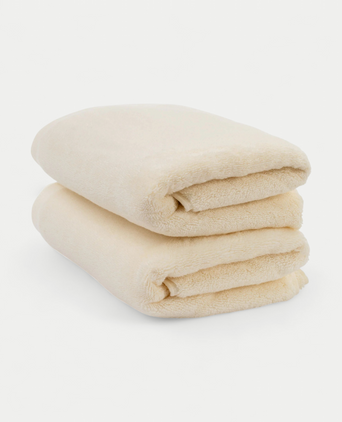 Handtuch Zero-Twist Baumwolle 50x100 cm (2 Stk.) | Cream