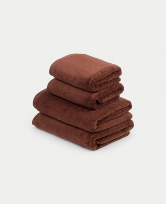 Handtuchset Essential (4-tlg.) | Chestnut